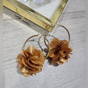 Flowers Hoops By LanMar ❤